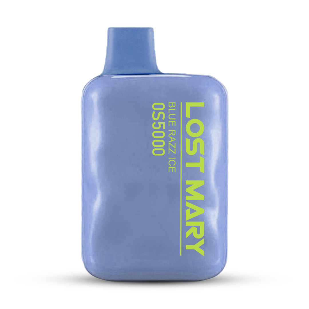 Lostmary OS5000 Blue Razz Ice Disposable Vape Lost Mary Lostmary OS5000 Blue Razz Ice Disposable Vape Lost Mary