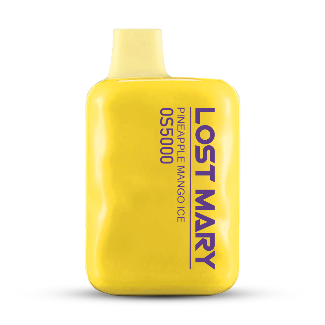 Lostmary OS5000 Pineapple Mango Ice Disposable Vape Lost Mary Lostmary OS5000 Pineapple Mango Ice Disposable Vape Lost Mary