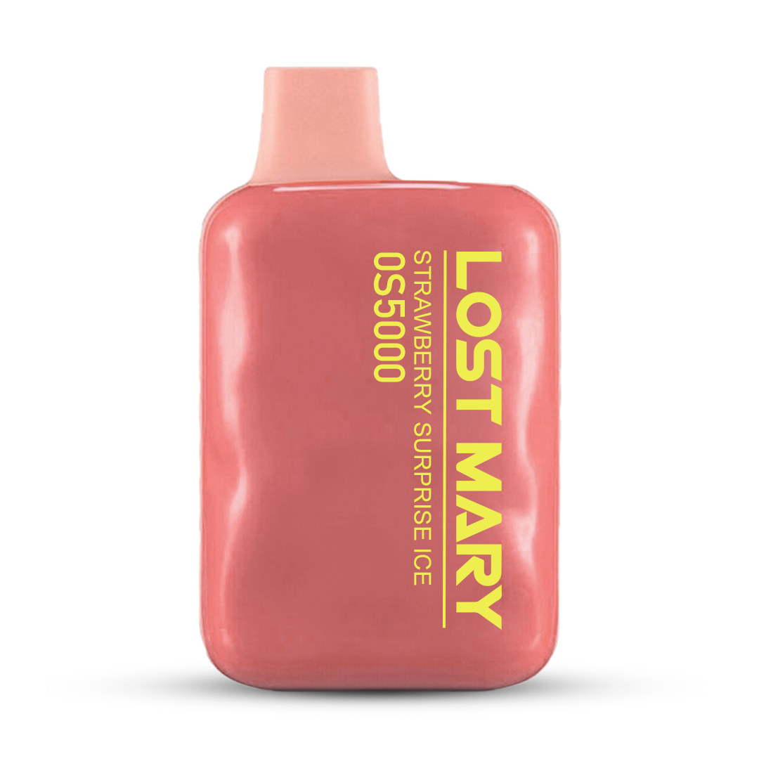 Lostmary OS5000 Strawberry Surprise Ice Disposable Vape Lost Mary Lostmary OS5000 Strawberry Surprise Ice Disposable Vape Lost Mary